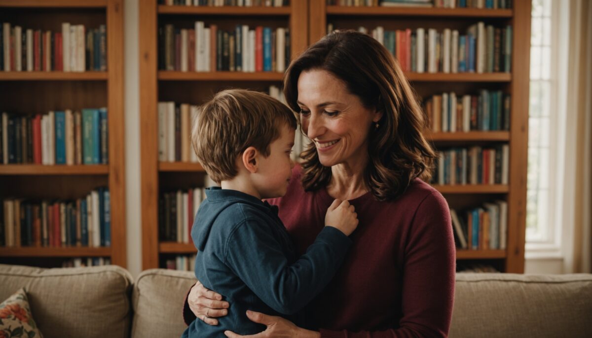 Existe-t-il une photo de Catherine Nay en compagnie de son fils ?