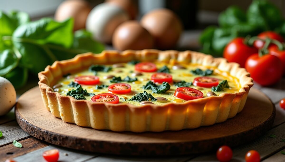 Quiche sans œufs : 5 alternatives savoureuses qui surprendront vos papilles
